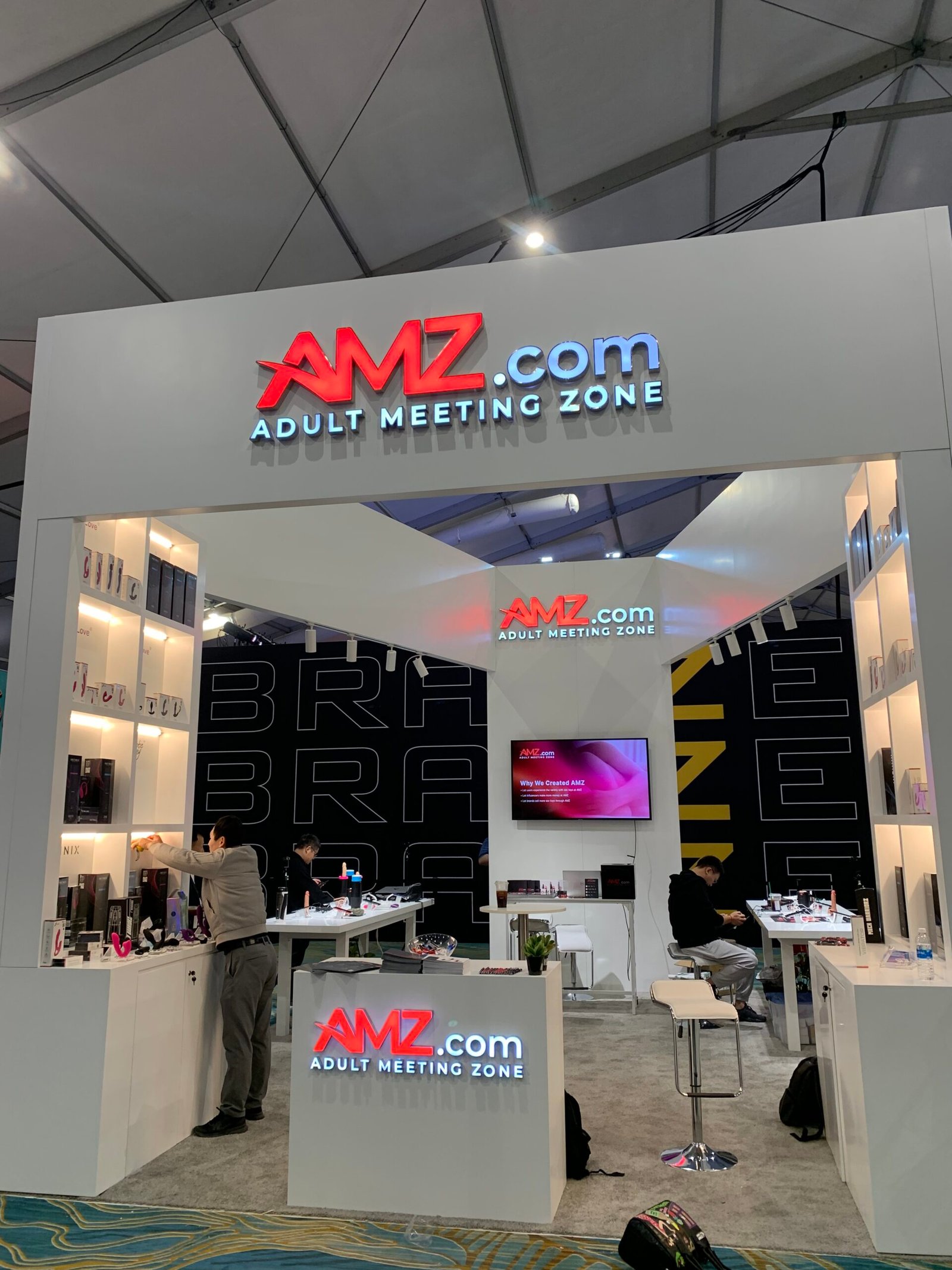 2024 AVN 20' x 20' Booth Design