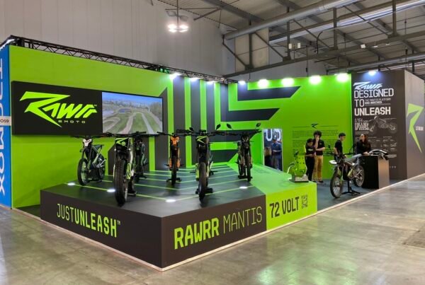 2023 EICMA RAWRR trade show at Milano, Italy