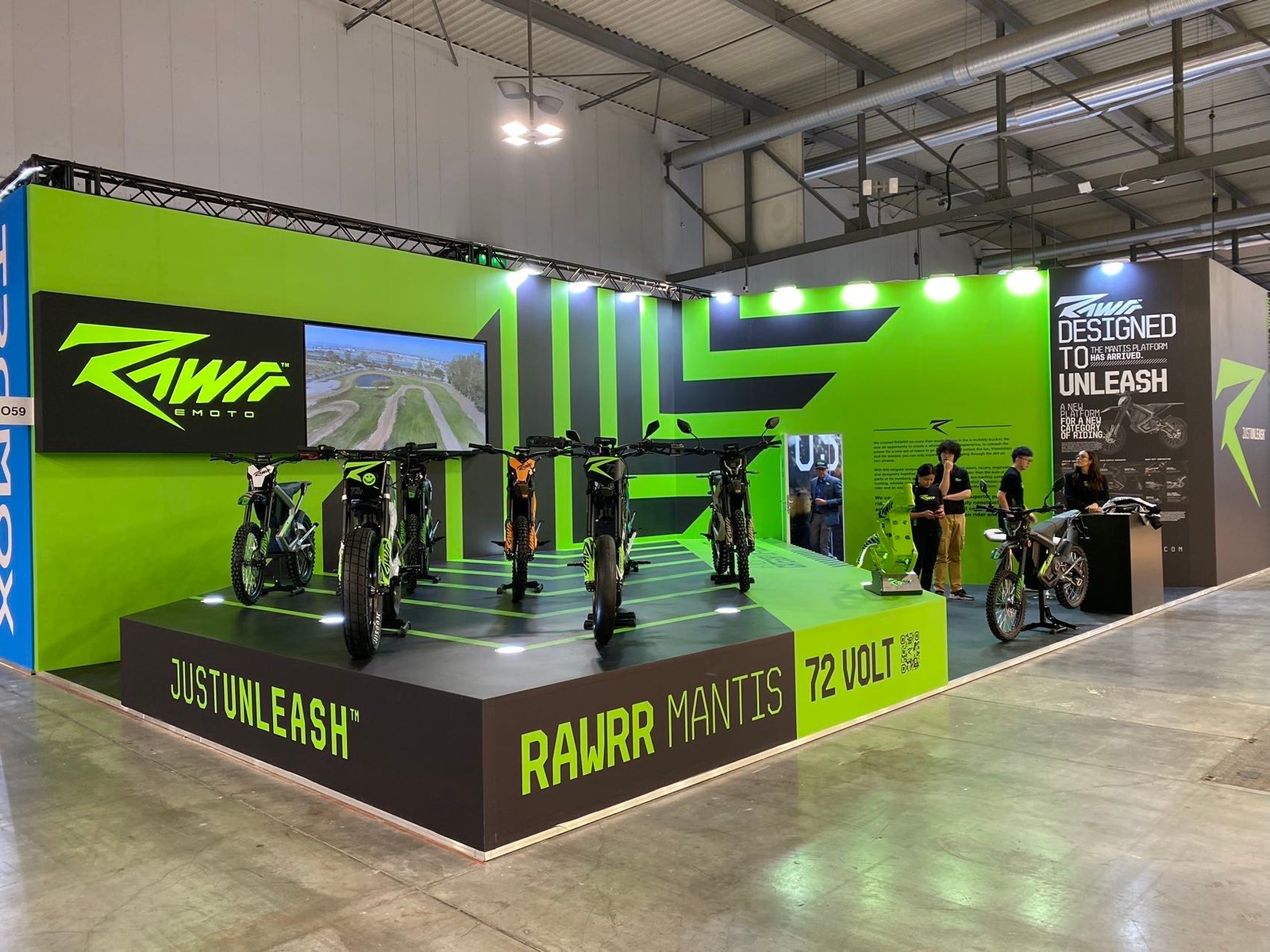 Expo America Takes Center Stage at EICMA 2023, Assisting RAWRR Company in Showcasing Innovation